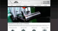 Desktop Screenshot of jclcabos.com.br
