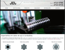 Tablet Screenshot of jclcabos.com.br